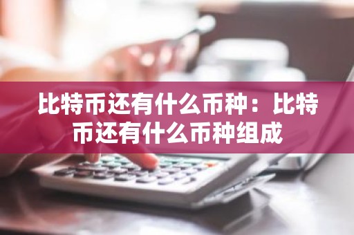 比特币还有什么币种：比特币还有什么币种组成