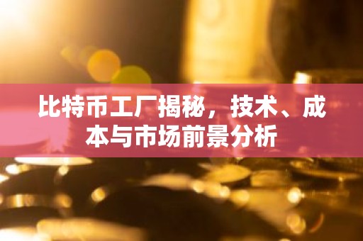 比特币工厂揭秘，技术、成本与市场前景分析