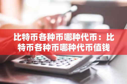 比特币各种币哪种代币：比特币各种币哪种代币值钱