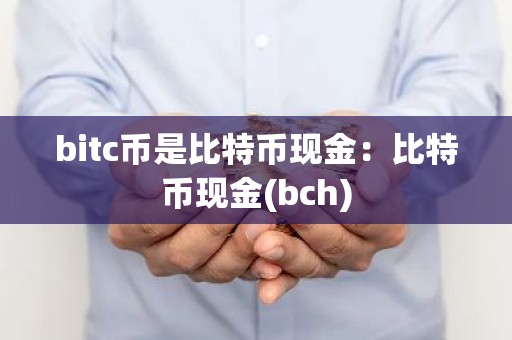 bitc币是比特币现金：比特币现金(bch)