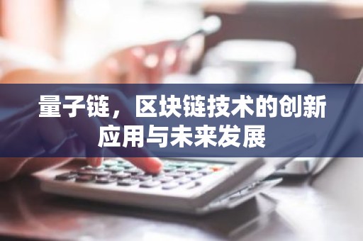 量子链，区块链技术的创新应用与未来发展