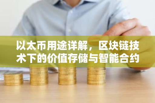 以太币用途详解，区块链技术下的价值存储与智能合约应用