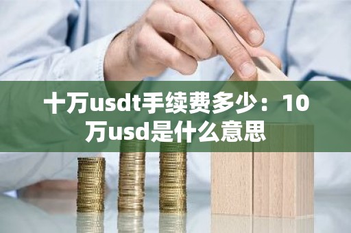 十万usdt手续费多少：10万usd是什么意思