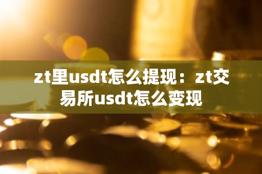 zt里usdt怎么提现：zt交易所usdt怎么变现