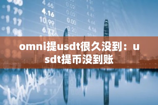 omni提usdt很久没到：usdt提币没到账