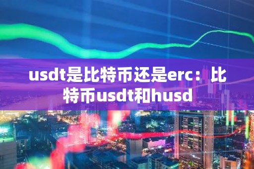 usdt是比特币还是erc：比特币usdt和husd