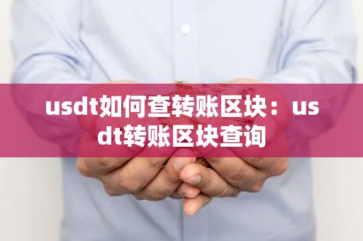 usdt如何查转账区块：usdt转账区块查询