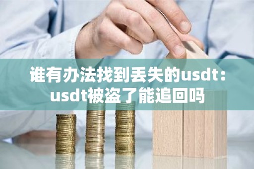 谁有办法找到丢失的usdt：usdt被盗了能追回吗