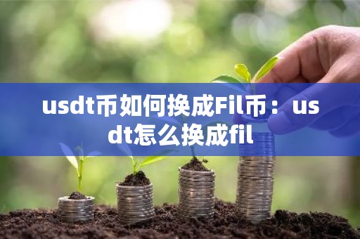 usdt币如何换成Fil币：usdt怎么换成fil