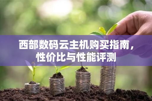 西部数码云主机购买指南，性价比与性能评测