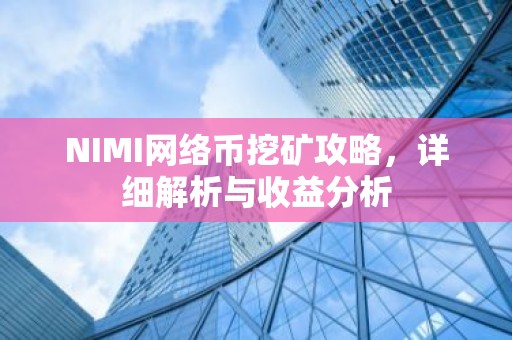 NIMI网络币挖矿攻略，详细解析与收益分析