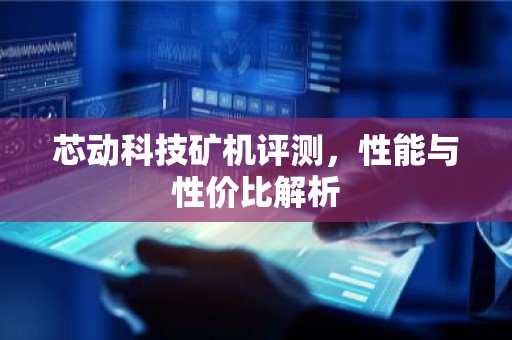 芯动科技矿机评测，性能与性价比解析