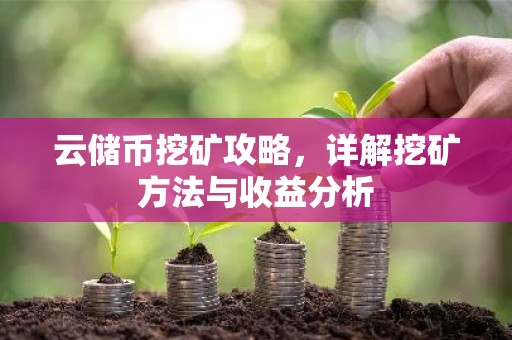 云储币挖矿攻略，详解挖矿方法与收益分析