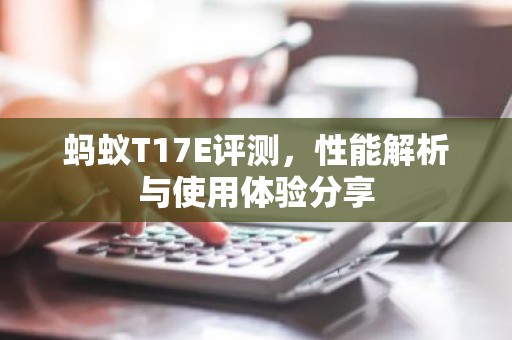 蚂蚁T17E评测，性能解析与使用体验分享