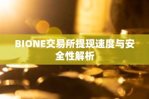 BIONE交易所提现速度与安全性解析