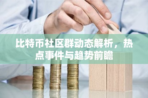 比特币社区群动态解析，热点事件与趋势前瞻