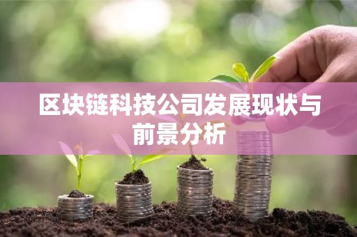 区块链科技公司发展现状与前景分析