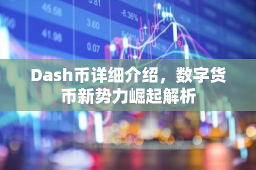 Dash币详细介绍，数字货币新势力崛起解析