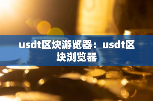 usdt区块游览器：usdt区块浏览器