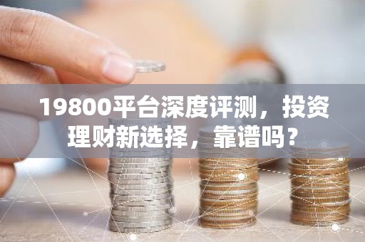 19800平台深度评测，投资理财新选择，靠谱吗？