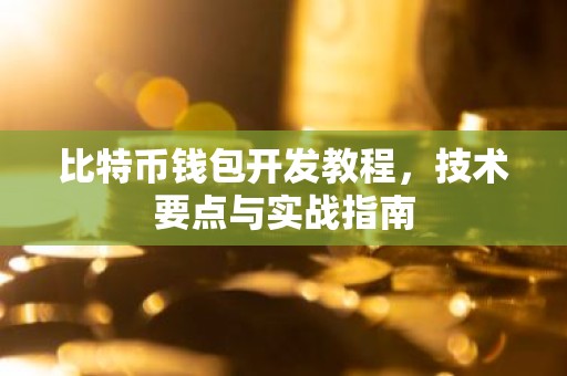 比特币钱包开发教程，技术要点与实战指南