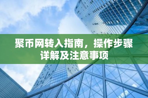 聚币网转入指南，操作步骤详解及注意事项