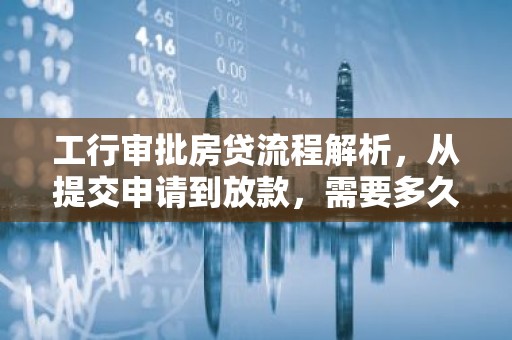 工行审批房贷流程解析，从提交申请到放款，需要多久？