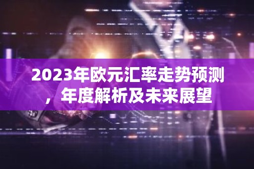 2023年欧元汇率走势预测，年度解析及未来展望