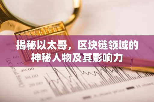 揭秘以太哥，区块链领域的神秘人物及其影响力
