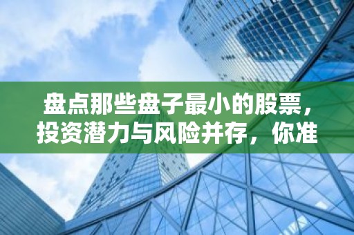 盘点那些盘子最小的股票，投资潜力与风险并存，你准备好了吗？