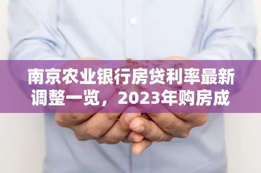 南京农业银行房贷利率最新调整一览，2023年购房成本揭秘！