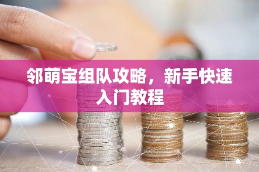 邻萌宝组队攻略，新手快速入门教程