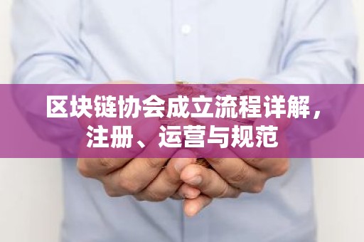 区块链协会成立流程详解，注册、运营与规范