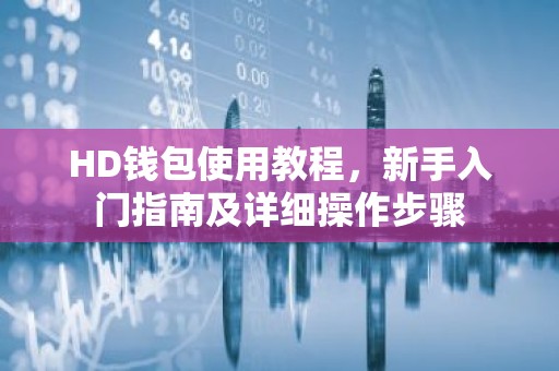 HD钱包使用教程，新手入门指南及详细操作步骤