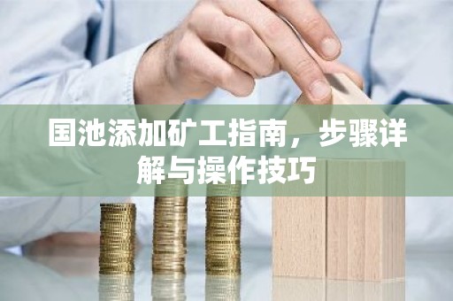 国池添加矿工指南，步骤详解与操作技巧