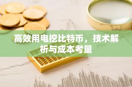 高效用电挖比特币，技术解析与成本考量