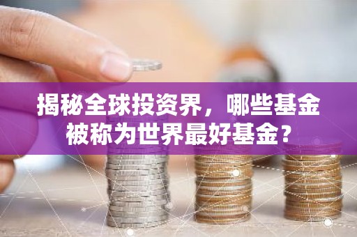 揭秘全球投资界，哪些基金被称为世界最好基金？