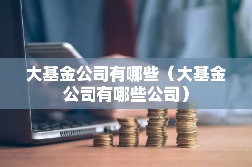 大基金公司有哪些（大基金公司有哪些公司）