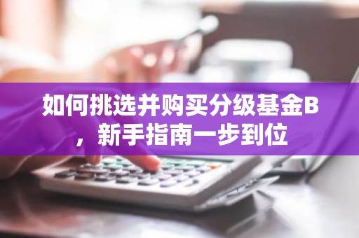 如何挑选并购买分级基金B，新手指南一步到位
