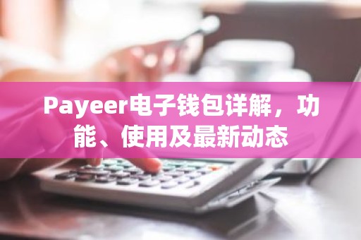 Payeer电子钱包详解，功能、使用及最新动态