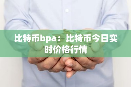 比特币bpa：比特币今日实时价格行情