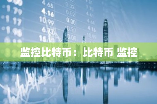 监控比特币：比特币 监控