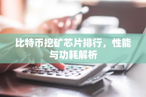 比特币挖矿芯片排行，性能与功耗解析