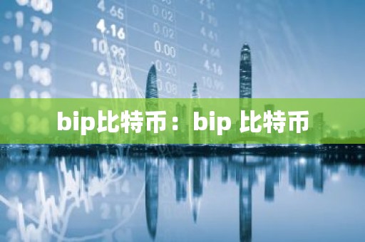 bip比特币：bip 比特币
