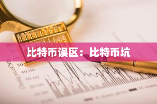 比特币误区：比特币坑