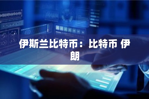 伊斯兰比特币：比特币 伊朗
