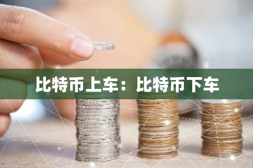 比特币上车：比特币下车