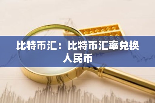 比特币汇：比特币汇率兑换人民币
