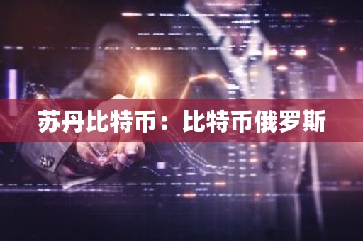 苏丹比特币：比特币俄罗斯