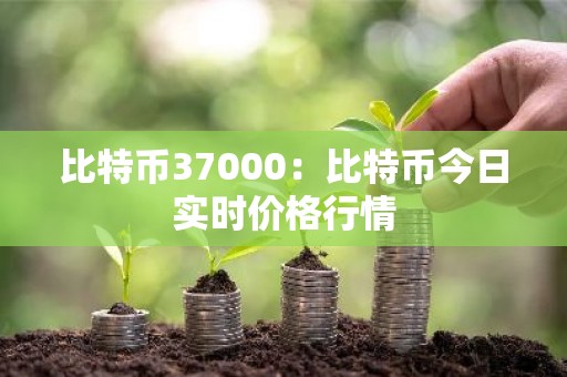 比特币37000：比特币今日实时价格行情